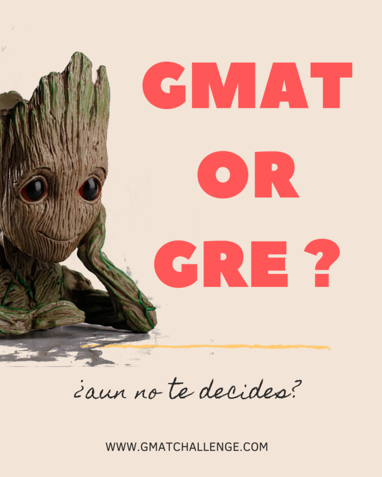 Gmat or Gre?